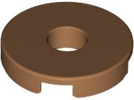 Tile, Round 2 x 2 with Hole