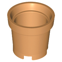 Container, Bucket 2 x 2 x 2 without Handle Holes : Part