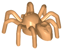 Figurka LEGO Pavouk podlouhlé tělo zepředu