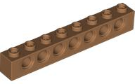 Technic, Brick 1 x 8 with Holes