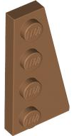 Wedge, Plate 4 x 2 Right