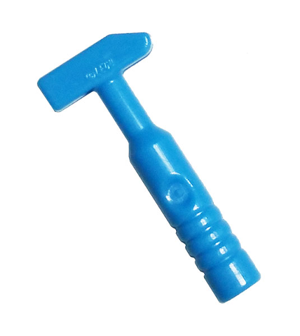Minifigure, Utensil Tool Cross Pein Hammer - 3-Rib Handle : Part 11402h