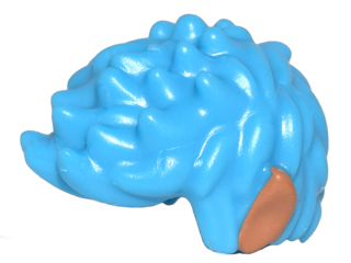 Mini Doll, Hair Short Spiked with Medium Nougat Elf Ears Pattern