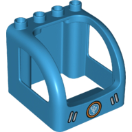 Duplo Cabin 4 x 4 x 3 with Vent Grilles and Exo-Flex Circuit Pattern