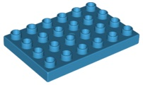 Duplo, Plate 4 x 6