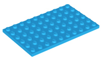 Lego 1 x plancha plana convención 3033 6x10 nuevo gris claro 
