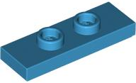 Plate, Modified 1 x 3 with 2 Studs (Double Jumper)