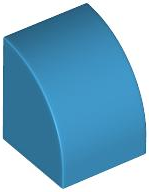 Slope, Curved 1 x 1