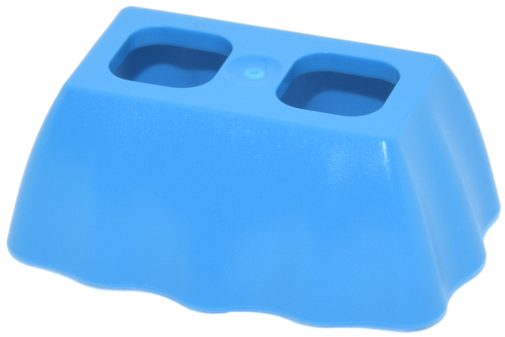 Minifigure Skirt Plastic Long, Ruffled