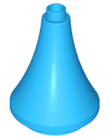 Duplo Roof Spire 3 x 3 x 3 (Tapered Cone)