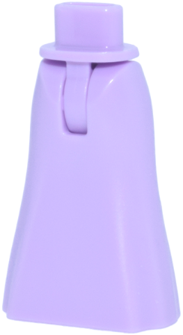Mini Doll Hips and Skirt Full Length (Plain) - Thin Hinge