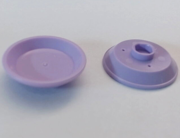 LEGO part Friends Accessories Dish, Round 93082f