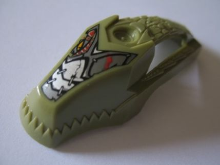 Flywheel Fairing Crocodile Streamlined Shape with Cragger Pattern