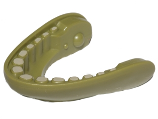 Dewback Jaw Lower with Teeth Pattern