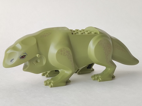 Dewback Body, Claws and Short Tail with Eyes and Nostrils and Leg Spots Pattern 1