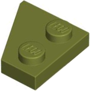 Wedge, Plate 2 x 2  Right