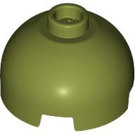 Brick, Round 2 x 2 Dome Top
