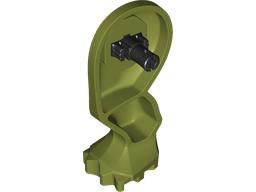 Dinosaur Leg Large (Rear) Triceratops / Stegosaurus with Black Pin - Right