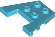 Wedge, Plate 3 x 4 with Stud Notches