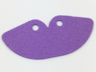 Mini Doll, Cape Cloth, Short and Round with 2 Small Top Holes