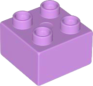 Duplo, Brick 2 x 2