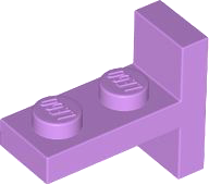 Bracket 1 x 2 - 2 x 1 Centered
