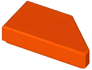 Tile, Modified 1 x 2 Wedge Left