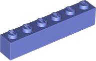 Brick 1 x 6