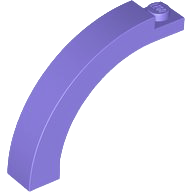 Arch 1 x 5 x 3 1/3 Curved Top