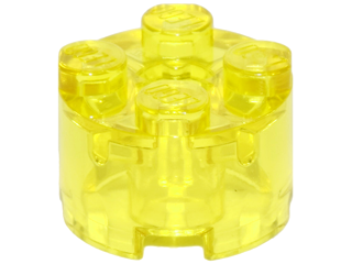 5 3941 2x2 ROUND Translucent Light Yellow Bricks 10 Or 20 Pieces LEGO 