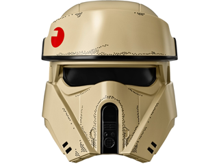 Large Figure Head Modified SW Shoretrooper with Black Core and Weathered Gray Scratches Pattern