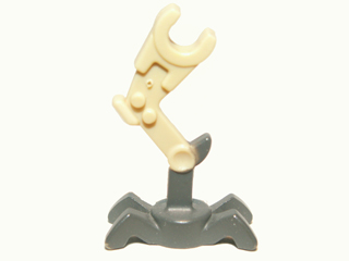 Leg Mechanical, General Grievous with Dark Bluish Gray Foot Pattern