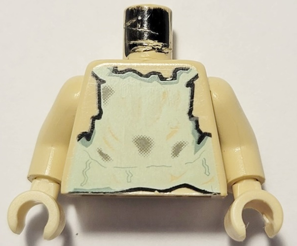 Torso Harry Potter Dobby Pattern / Tan Arms / Tan Hands