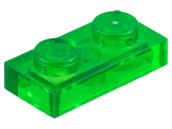 3023 Lego light aqua plate 1x2 ,20 parts 