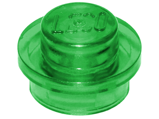 LEGO x 20 4073 NEUF Lime Plate Round 1x1 Straight Side 