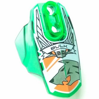 Hero Factory Armor with Ball Joint Socket - Size 5 with 'BULK 3.0' and Silver Wolf Head Pattern