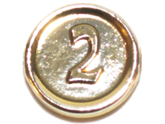 Minifigure, Utensil Coin Type 3 with 2 Mark