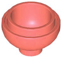 Brick, Round 2 x 2 Dome Bottom