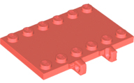 Pack of 4 Details about   LEGO Hinge Plate 4x6 with Vertical Stubs Choose Colour Design 65133 