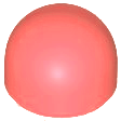 Brick, Round 1 x 1 x 2/3 Dome Top