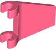 Flag 2 x 2 Trapezoid with Flared Edge
