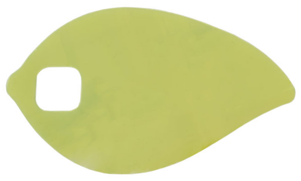 Clikits, Icon Accent Plastic Leaf 5 5/8 x 3 1/4