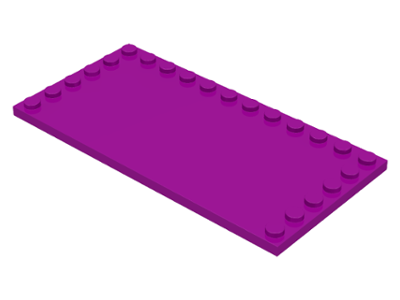 Select Colour FREE P&P! LEGO 6178 6X12 Tile with Edge Studs 