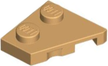 Wedge, Plate 2 x 2  Left