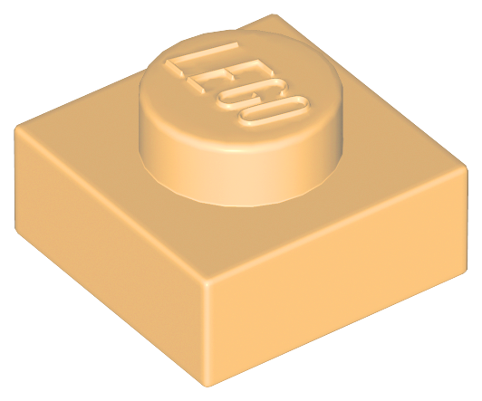 Plate 1 x 1