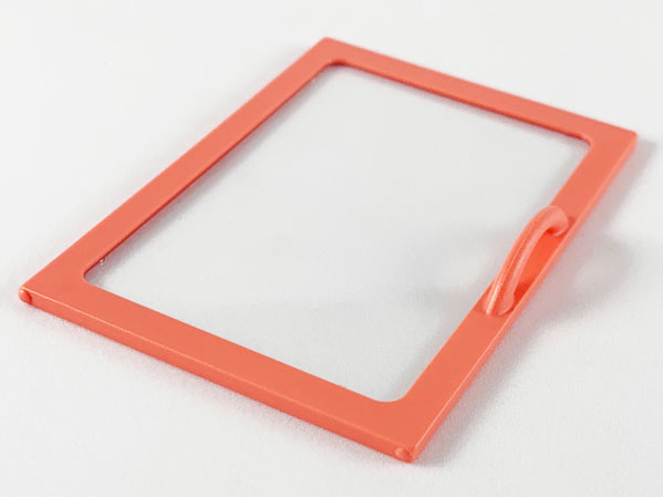 Scala Cupboard Door 8 x 6 with Molded Trans-Clear Glass Pattern