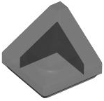 Slope 30 1 x 1 x 2/3 Double Convex Corner