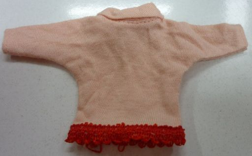 Scala, Clothes Female Sweater with Collar and Red Waistband