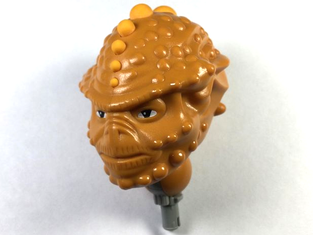 Galidor Head Aquart with Medium Orange Bumps