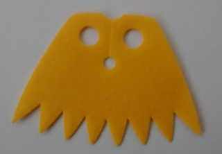 Minifigure Cape Cloth, 8 Points Short